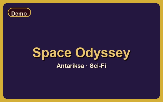 Space Odyssey — akses Game Demo online Wismabet tema antariksa